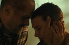 David Harbour and Millie Bobby Brown in 'Stranger Things' Season 4