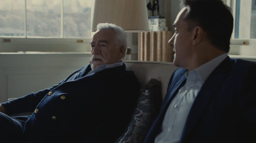 Brian Cox and Matthew Macfadyen in 'Succession' Season 4