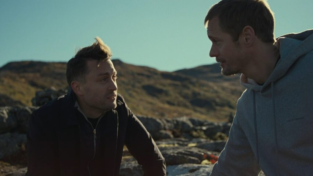 Kieran Culkin and Alexander Skarsgard in 'Succession' Season 4