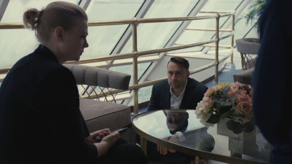 Sarah Snook and Kieran Culkin in 'Succession' Season 4