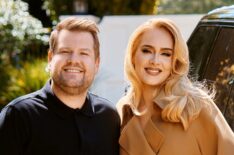 James Corden and Adele for 'The Late Late Show' Carpool Karaoke special