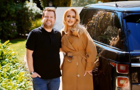 James Corden and Adele for 'The Late Late Show' Carpool Karaoke special