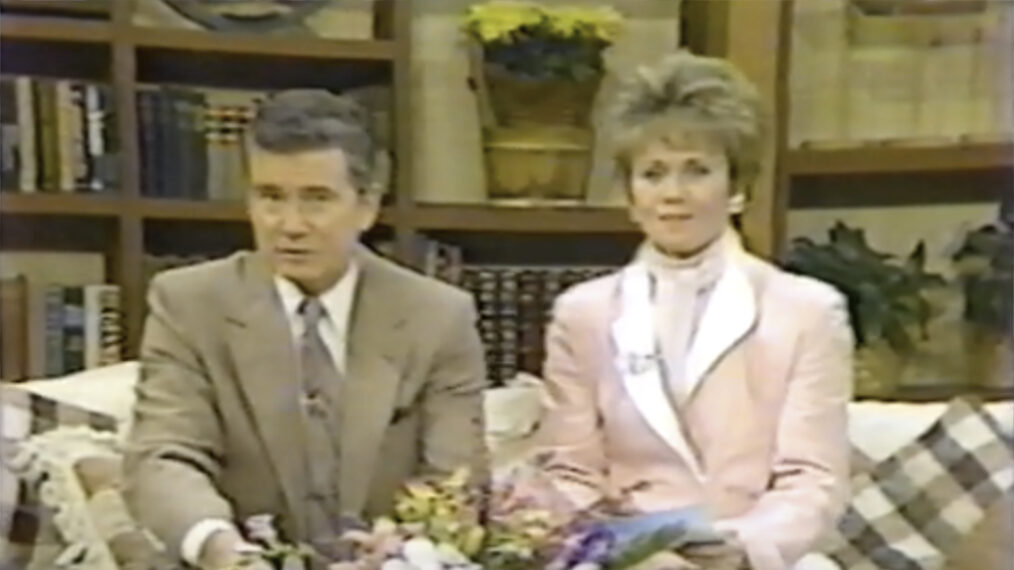 Regis Philbin and Ann Abernethy on 'The Morning Show'