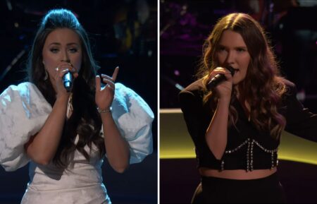 Holly Brand and Rachel Christine sing on 'The Voice'