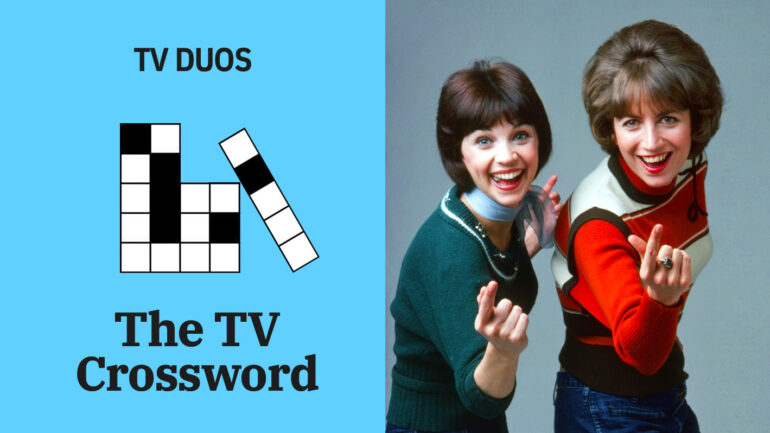 Play the TV Duos Crossword