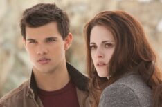 Taylor Lautner and Kristen Stewart in 'The Twilight Saga: Breaking Dawn: Part 2'