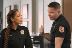 Gina Torres and Jim Parrack in '9-1-1: Lone Star'