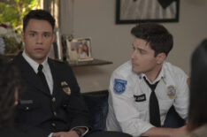 Rafael Silva and Ronen Rubinstein in '9-1-1: Lone Star'