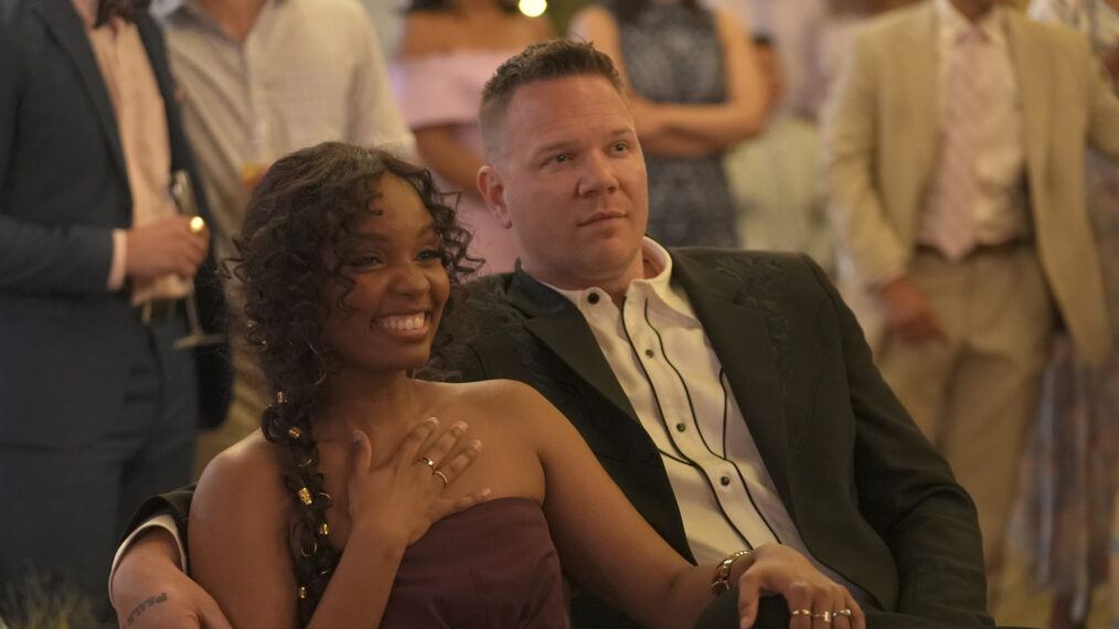 Sierra McClain and Jim Parrack in '9-1-1: Lone Star'