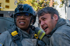 Aisha Hinds and Ryan Guzman in '9-1-1' - 'Pay it Forward'