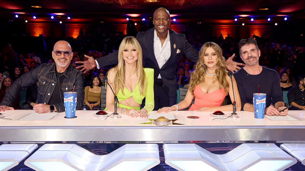 Howie Mandel, Heidi Klum, Terry Crews, Sofia Vergara, Simon Cowell – „America's Got Talent“