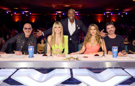 Howie Mandel, Heidi Klum, Terry Crews, Sofia Vergara, Simon Cowell-'America's Got Talent'