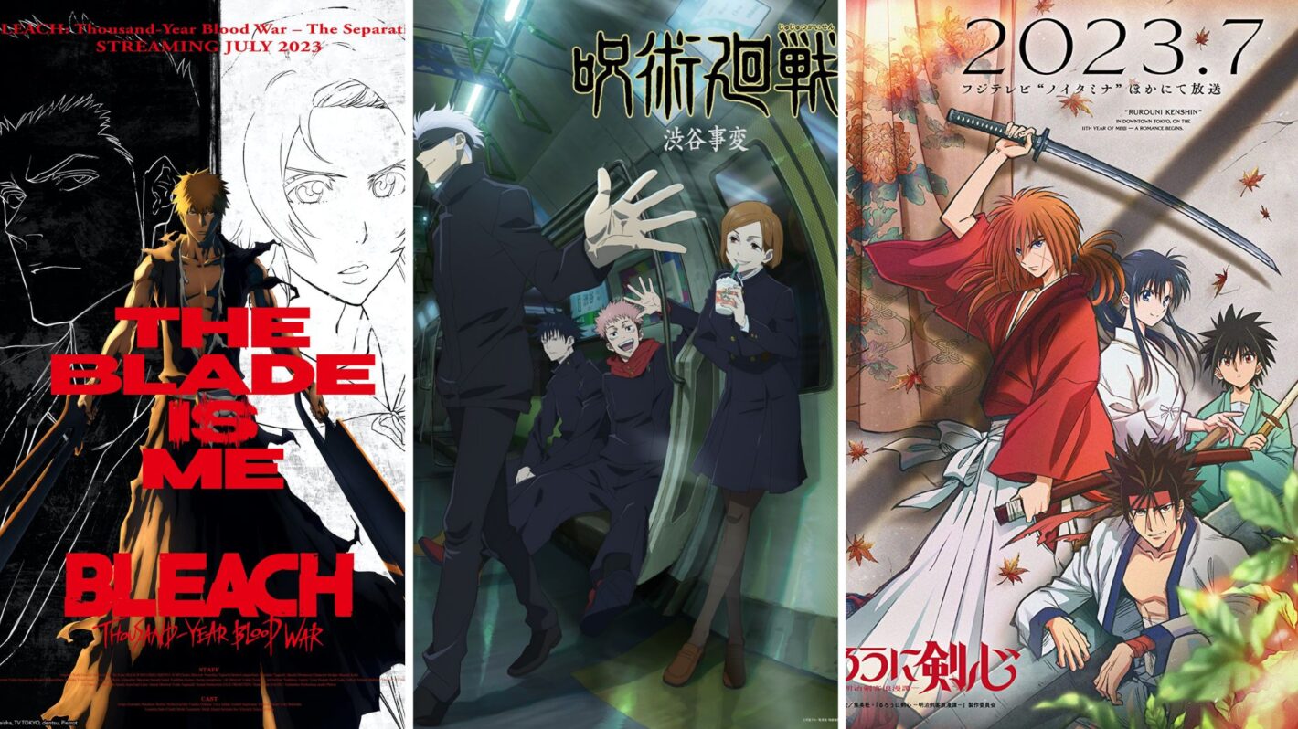 Bleach JuJutsu Kaisen and Rouronin Kenshin