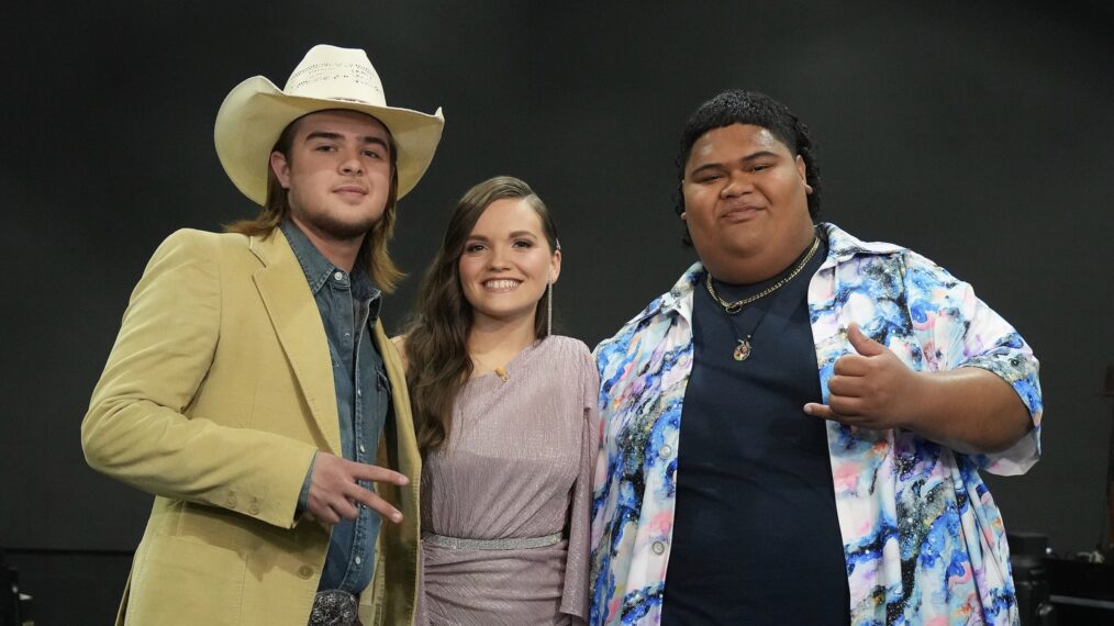 Colin Stough, Megan Danielle, Iam Tongi of American Idol