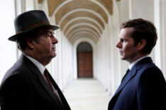 Shaun Evans and Roger Allam in 'Endeavour'