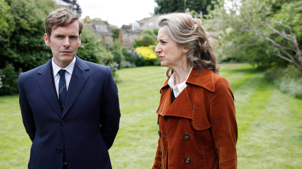 Shaun Evans und Abigail Thaw in „Endeavour“