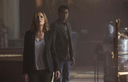 Kim Dickens as Madison and Cliff Curtis as Travis - Fear the Walking Dead