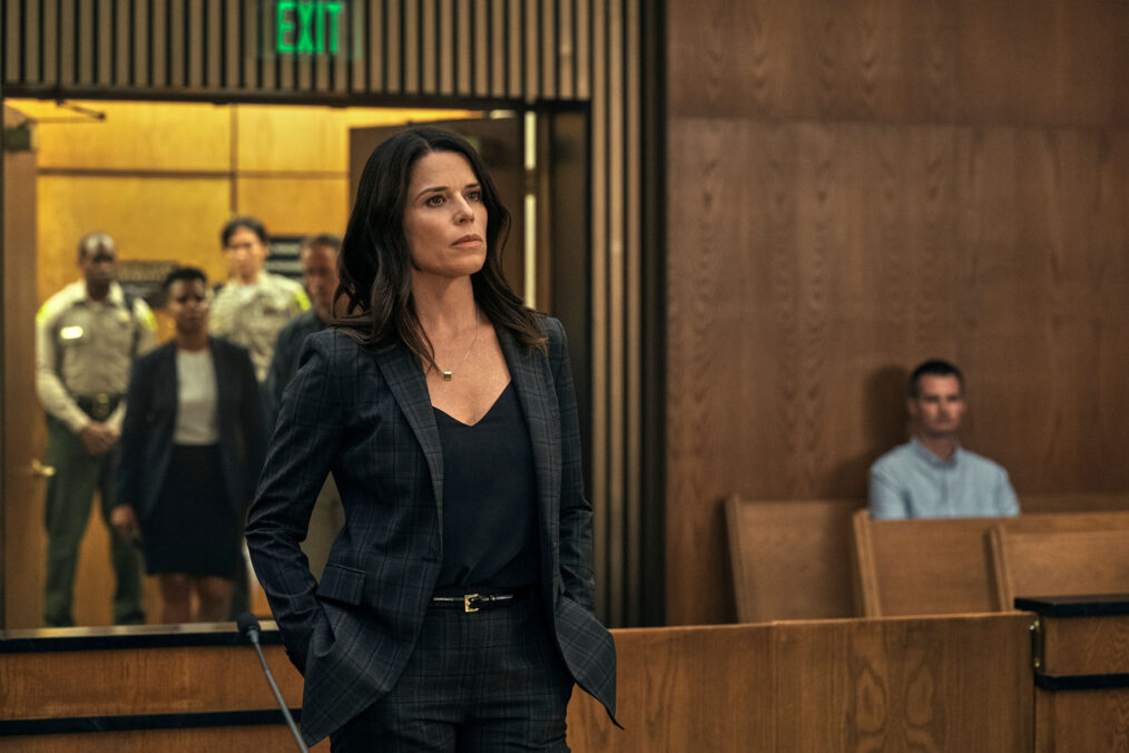 Neve Campbell in 'The Lincoln Lawyer'