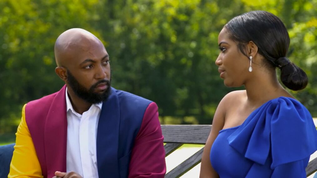 Shaquille and Kirsten for 'Married at First Sight' Season 16