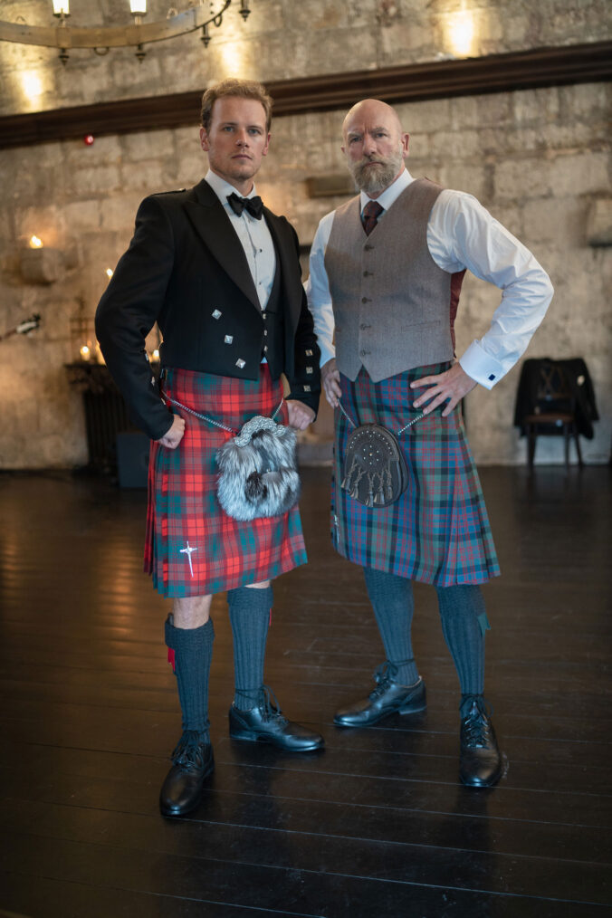 Sam Heughan and Graham McTavish in 'Men In Kilts'