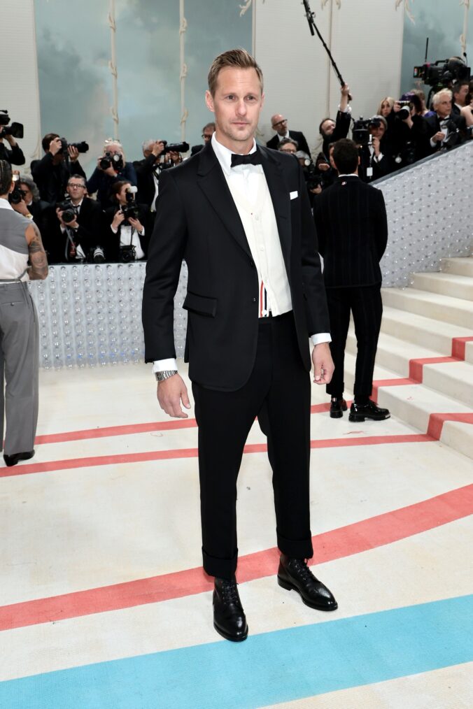 Alexander Skarsgard at the 2023 Met Gala