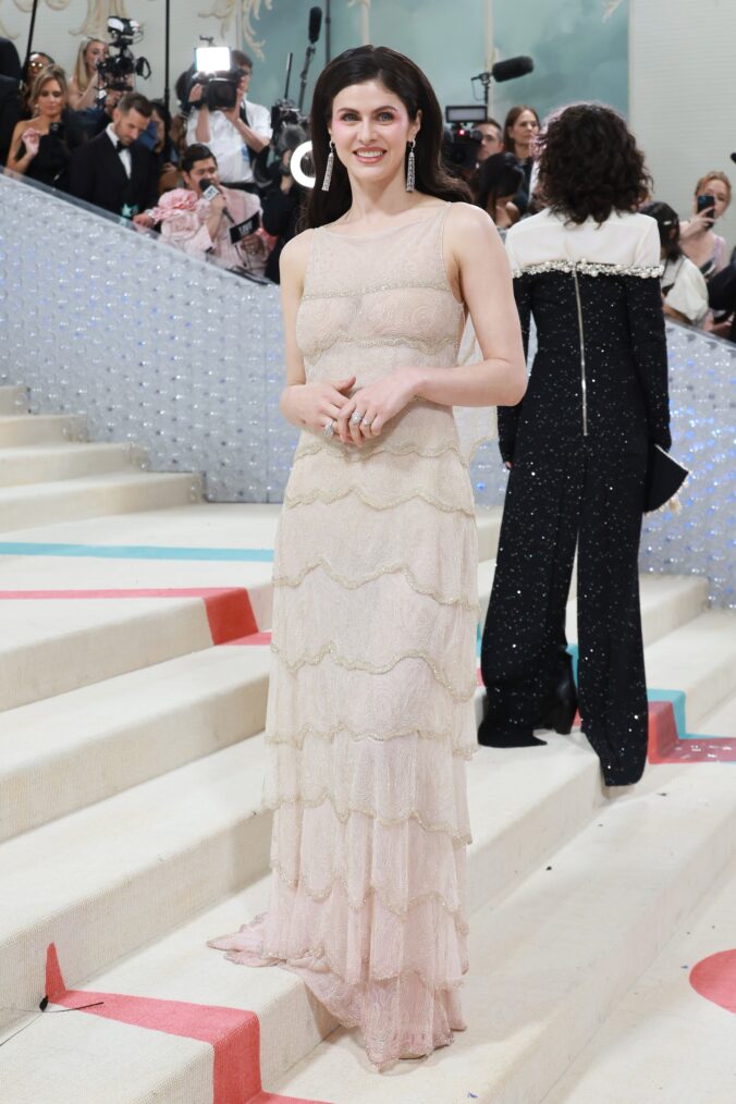 Alexandra Daddario at the 2023 Met Gala