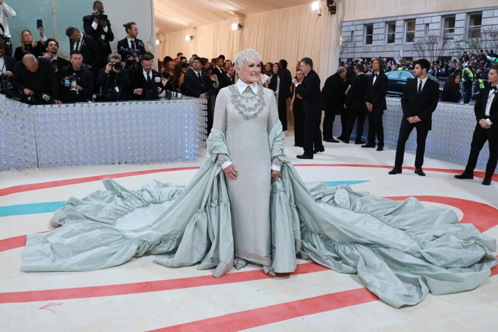 Glenn Close at the 2023 Met Gala