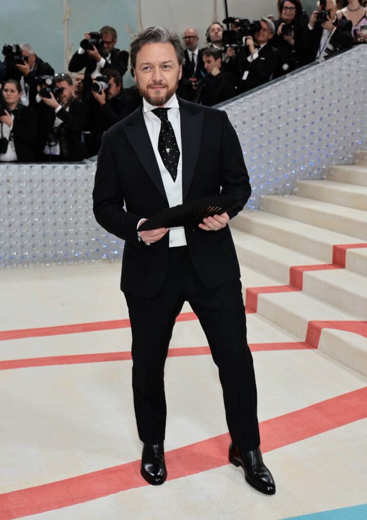 James McAvoy at the 2023 MET Gala