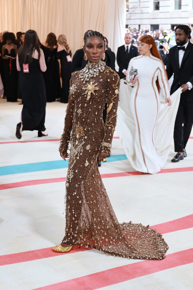 Michaela Coel at the 2023 Met Gala