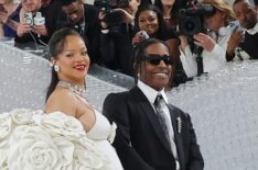 Rihanna and A$AP Rocky at the 2023 Met Gala