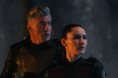 Anson Mount and Christina Chong in 'Star Trek'