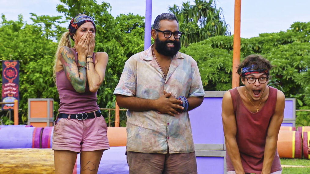 Carolyn, Yam Yam, and Carson in 'Survivor' - Season 44 Episode 12