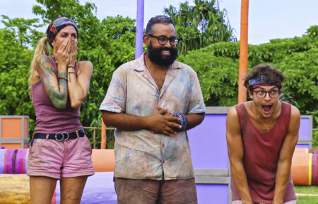 Carolyn, Yam Yam, and Carson in 'Survivor' - Season 44 Episode 12