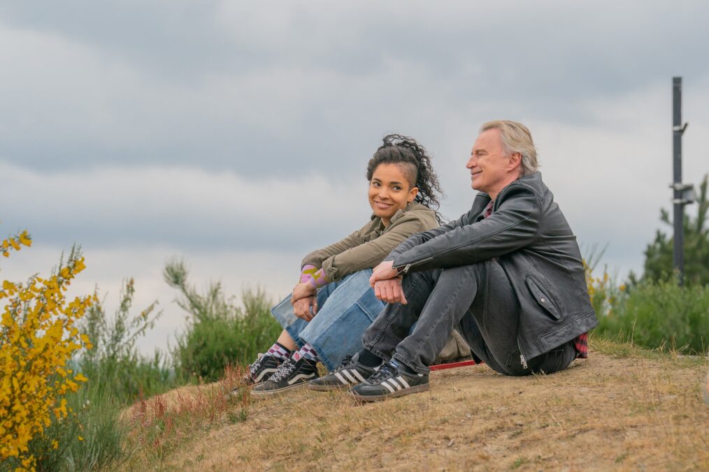 Talitha Wing and Robert Carlyle in 'The Full Monty'