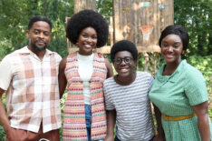 Dulé Hill, Laura Kariuki, Elisha Williams, Saycon Sengbloh in ‘The Wonder Years’