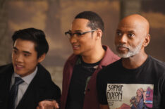 Lance Lim, Adam Swain, and Romany Malco in 'A Million Little Things'