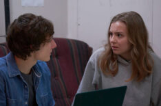 Skyler Gaertner and Bebe Wood in 'Accused'