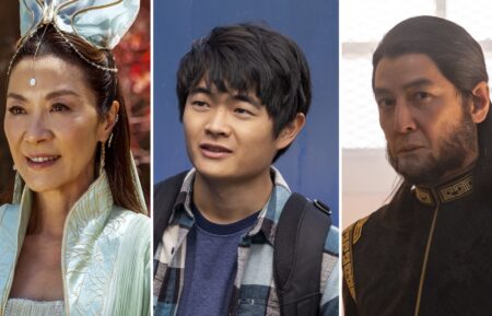 Michelle Yeoh, Ben Wang, and Daniel Wu for 'American Born Chinese'