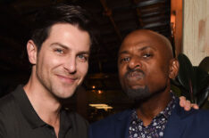 David Giuntoli and Romany Malco at 'A Million Little Things' finale celebration