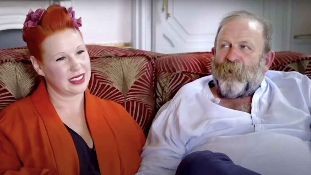 Angel and Dick Strawbridge on Escape to the Chateau