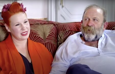 Angel and Dick Strawbridge on Escape to the Chateau