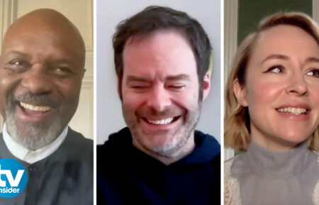 Robert Wisdom, Bill Hader, and Sarah Goldberg of 'Barry'