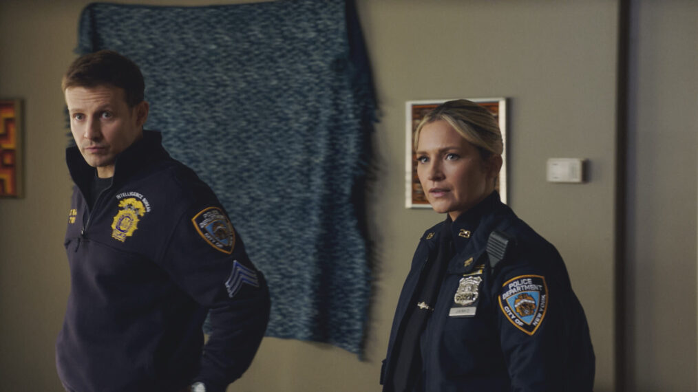 Will Estes and Vanessa Ray in 'Blue Bloods'