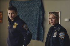 Will Estes and Vanessa Ray in 'Blue Bloods'