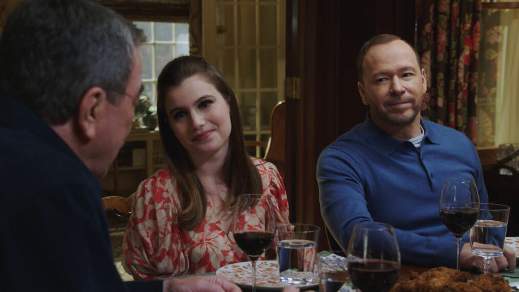 Sami Gayle and Donnie Wahlberg in 'Blue Bloods'