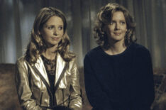 Sarah Michelle Gellar as Buffy and Kristine Sutherland as Joyce in 'Buffy the Vampire Slayer'