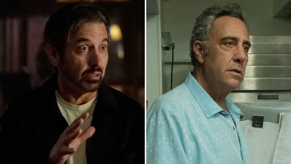 Ray Romano and Brad Garrett in 'Bupkis'