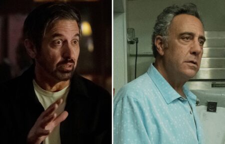 Ray Romano and Brad Garrett in 'Bupkis'