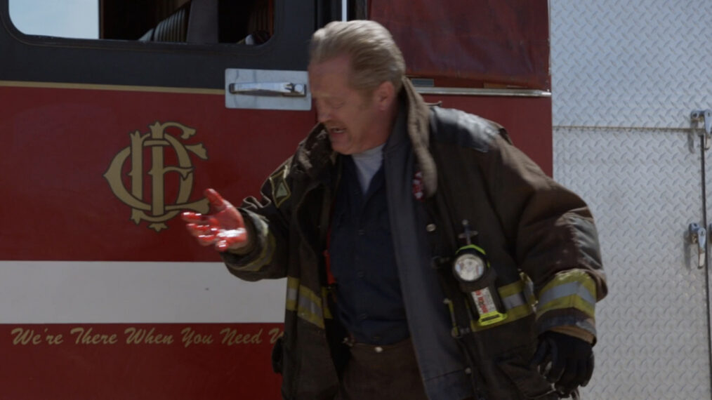 Christian Stolte in 'Chicago Fire'