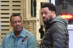 Erik LaRay Harvey and LaRoyce Hawkins in 'Chicago P.D.' - Season 10